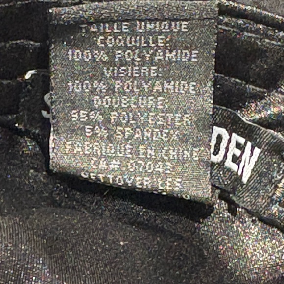 Steve Madden Black Satin Lined Ponytail Cap
Adjustable Tie Back NWT - Picture 7 of 12